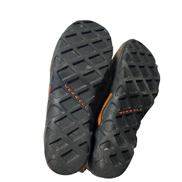 Merrell Jungle Moc Kids Slip-On Shoes 6M Beige Suede Leather Upper - Picture 5 of 5